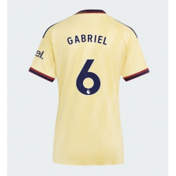 Arsenal Gabriel Magalhaes #6 Maglia Gara Terza Repliche 2026-27 Donna Maniche Corte